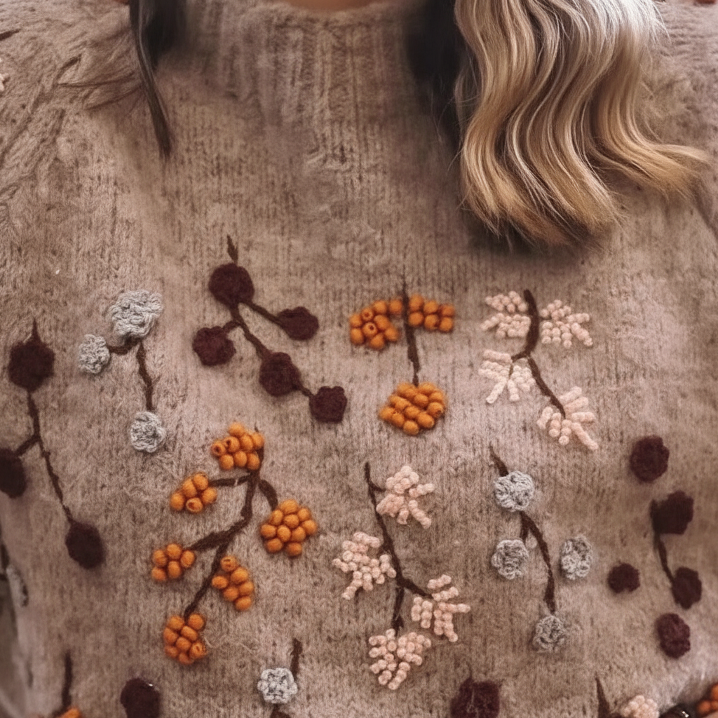 Knitted women's sweater - Charlotte