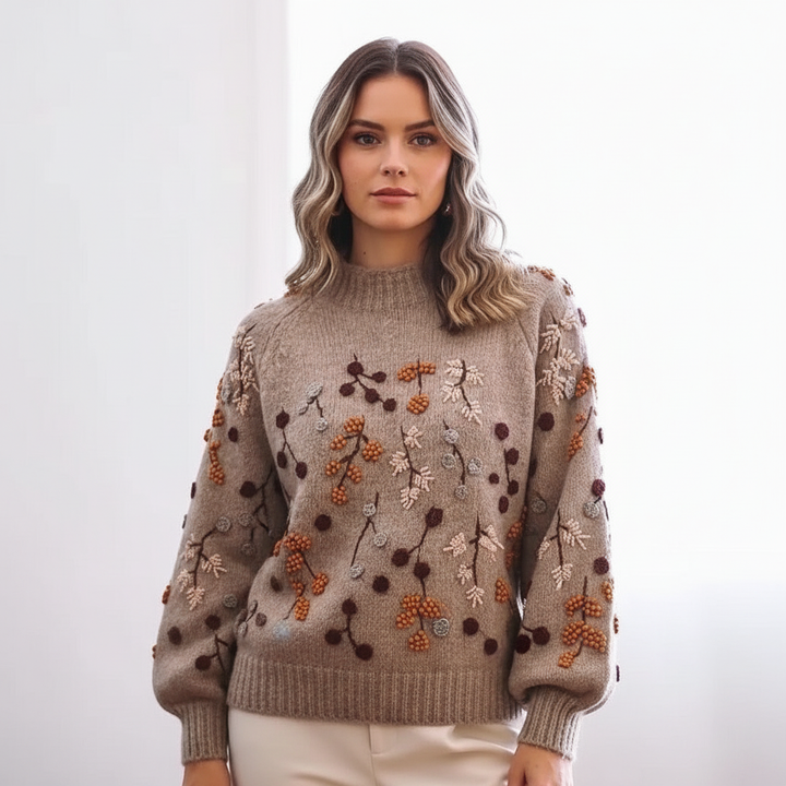 Knitted women's sweater - Charlotte