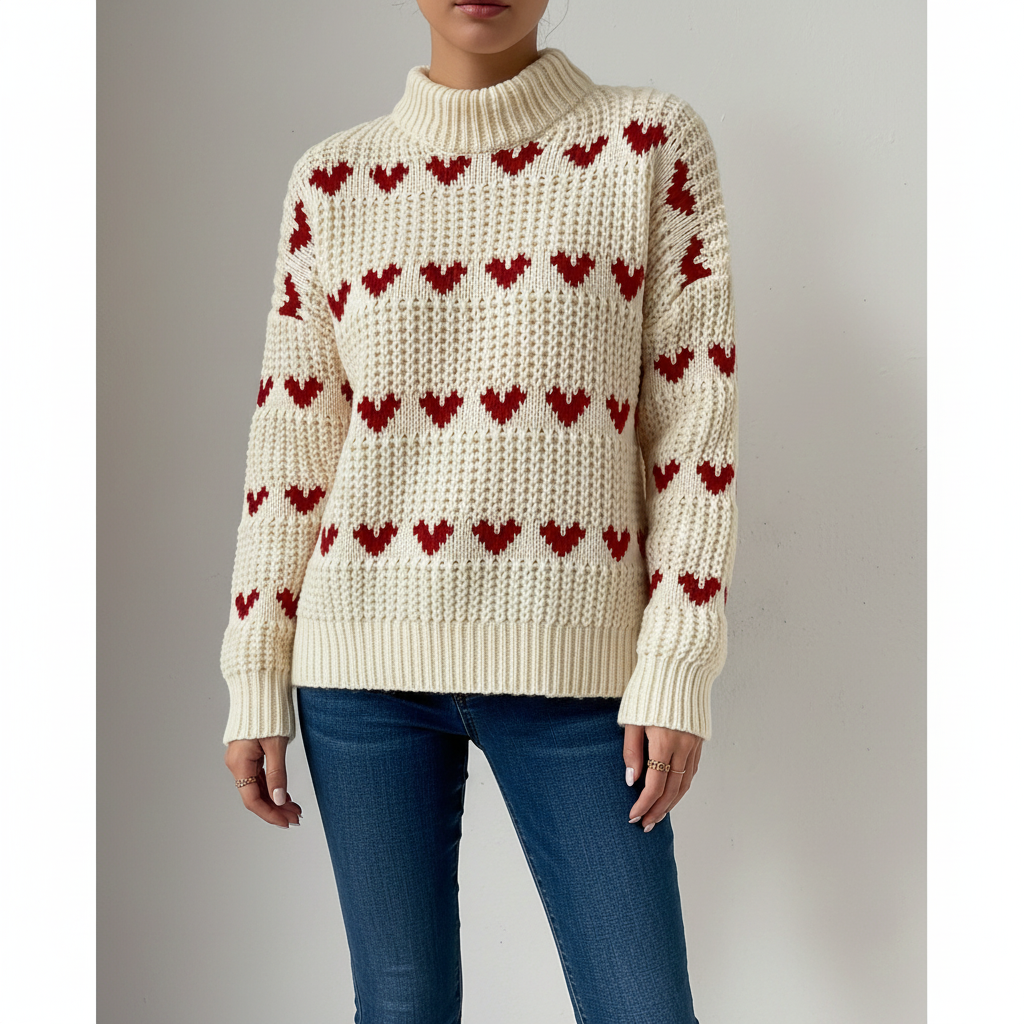 High collar sweater - Irene
