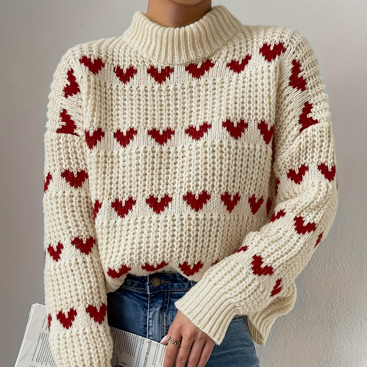 High collar sweater - Irene