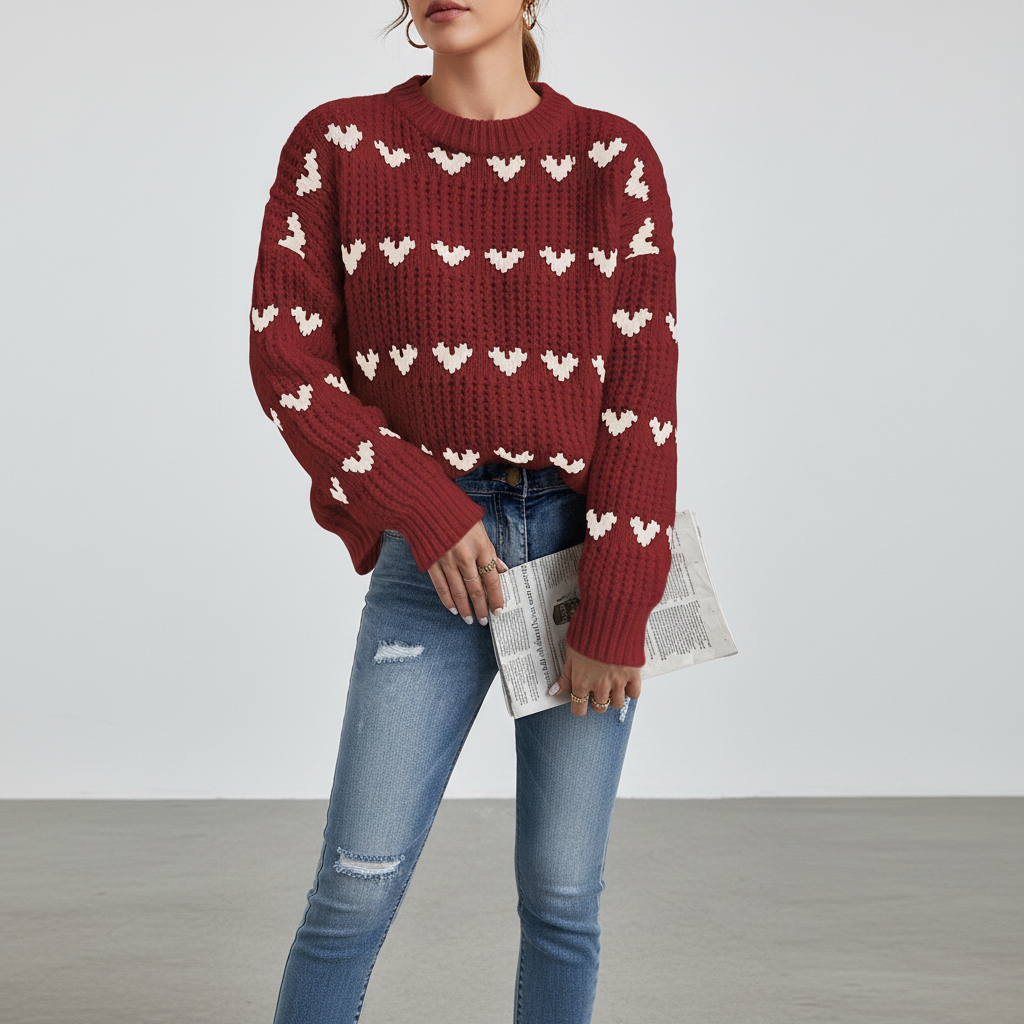 High collar sweater - Irene