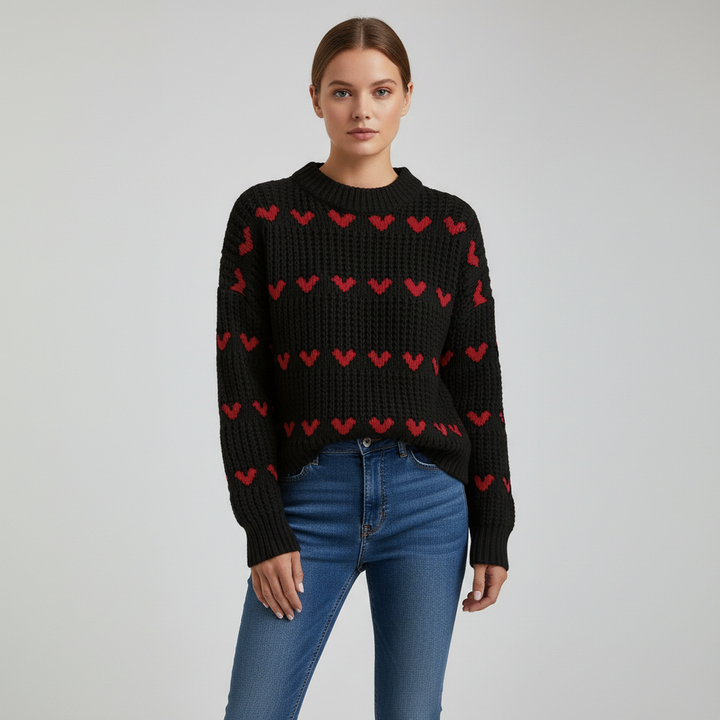 High collar sweater - Irene
