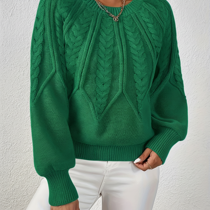 Cable knit jumper - Karin