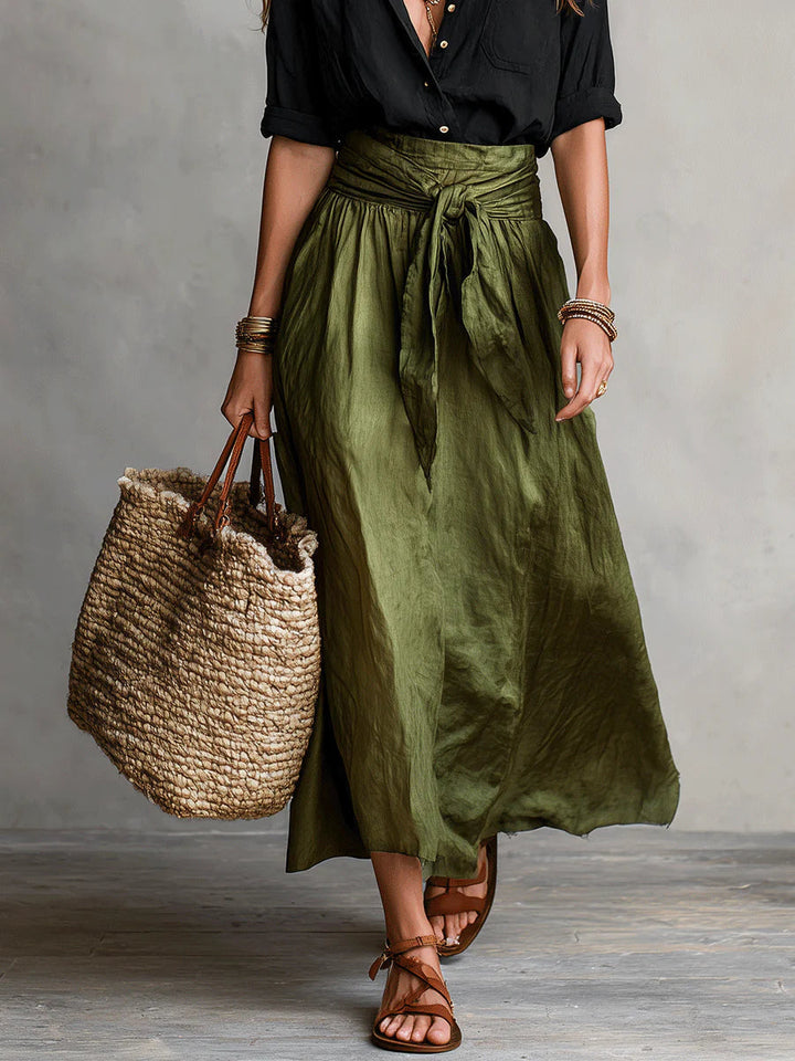 Margot | Tie-Waist Skirt Set