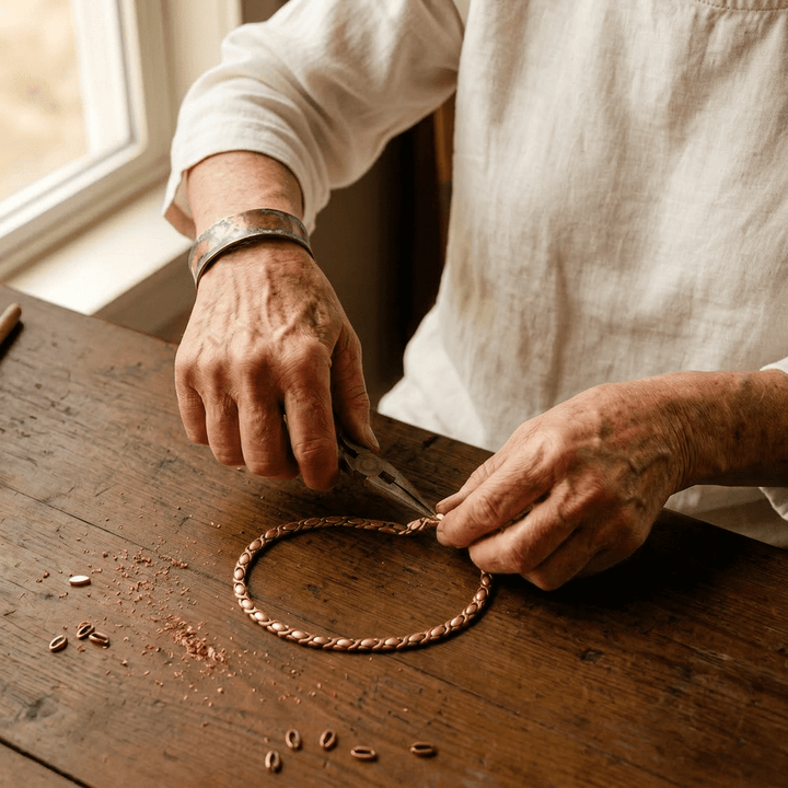 Cedar Copper Necklace