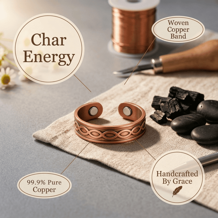 Char Copper Ring