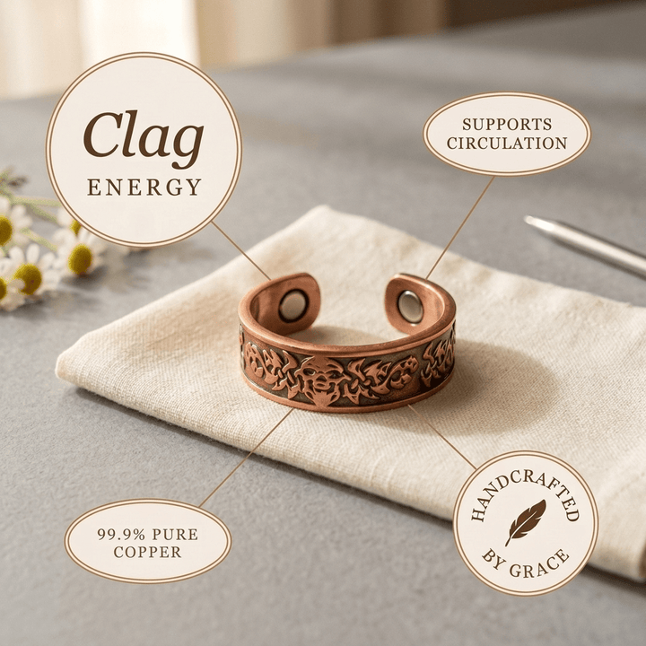 Clag Copper Ring