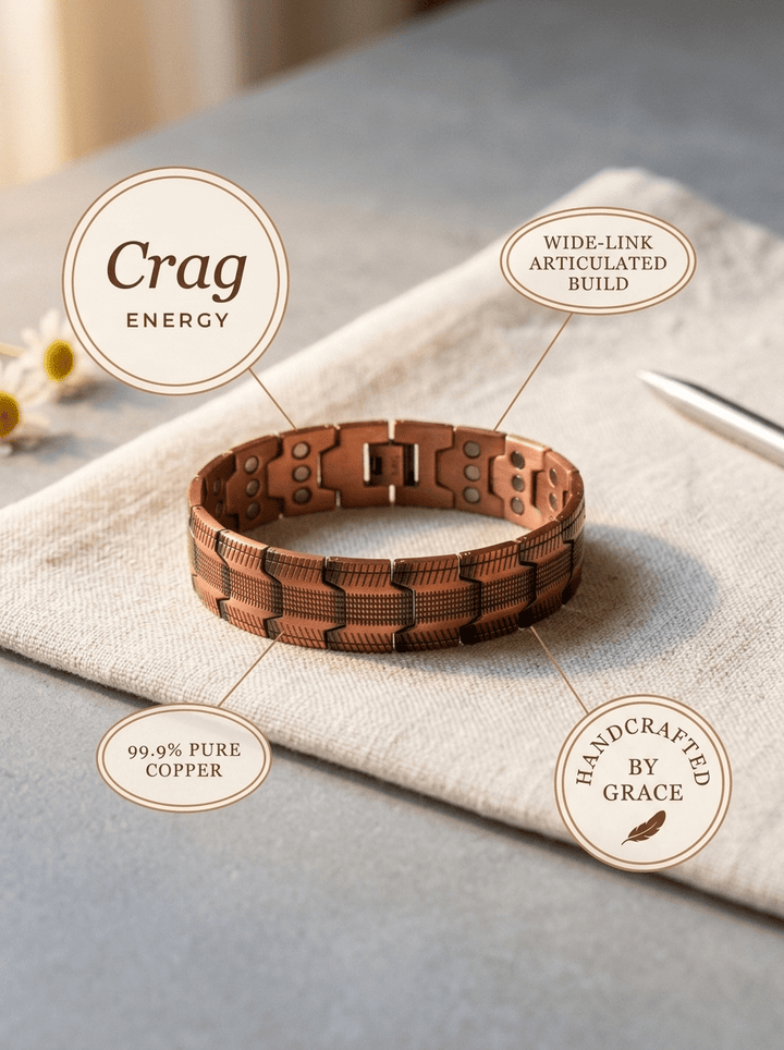 Crag Copper Bracelet
