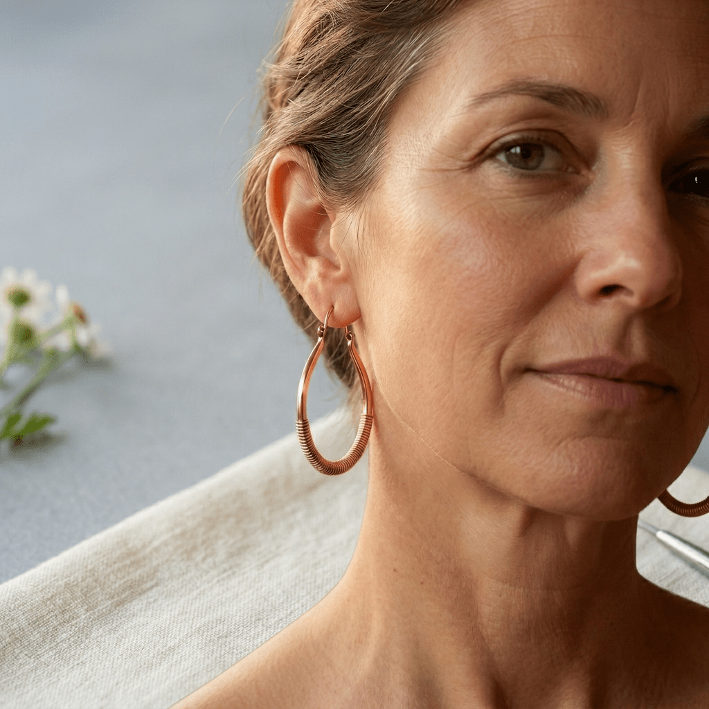 Creek Copper Earrings