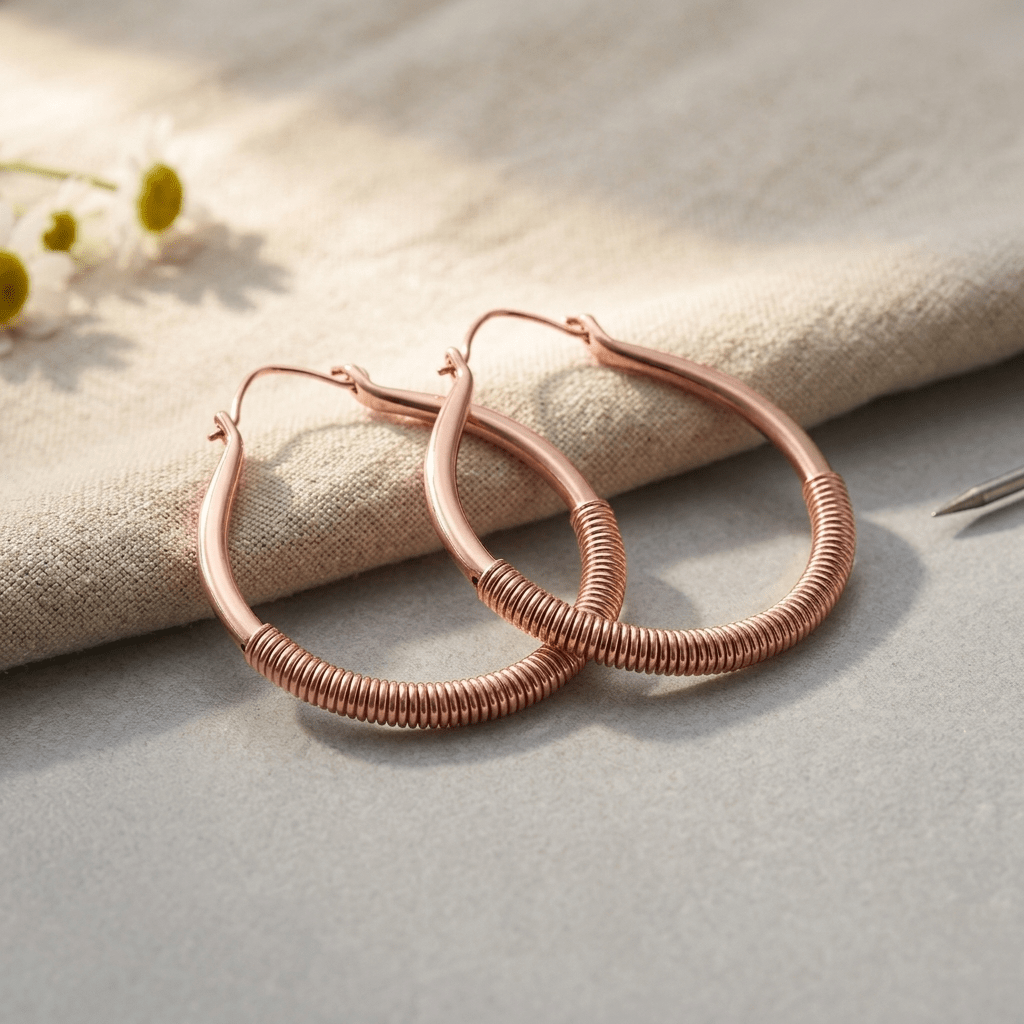 Creek Copper Earrings