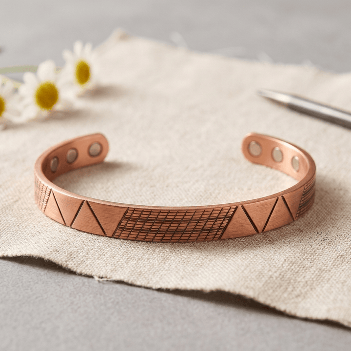 Crest Copper Bracelet