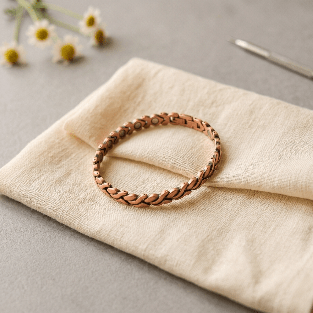 Dune Copper Anklet