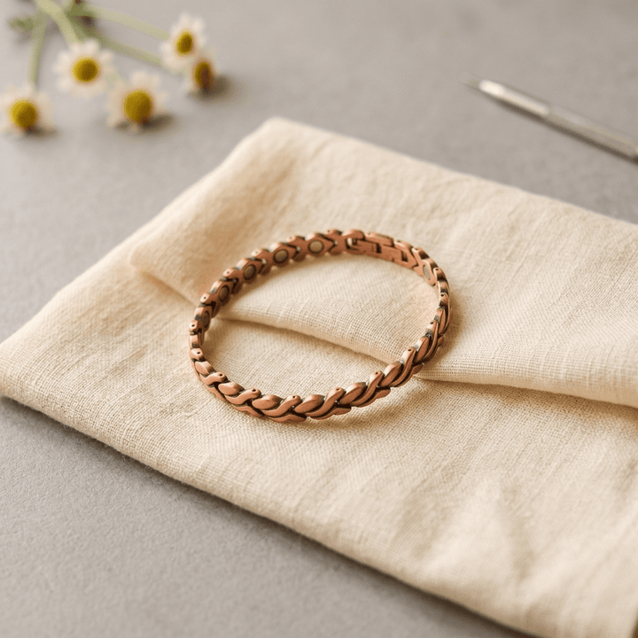 Dune Copper Anklet