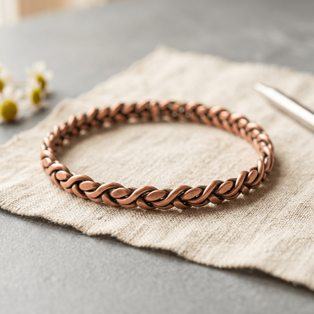 Dune Copper Anklet