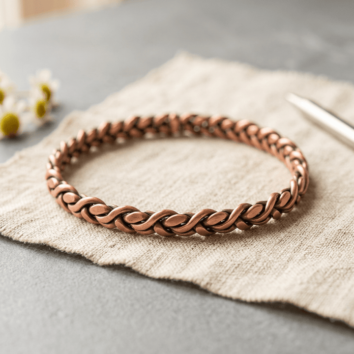 Dune Copper Anklet