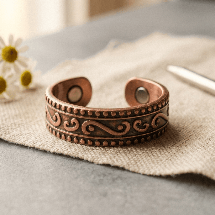 Fern Copper Ring