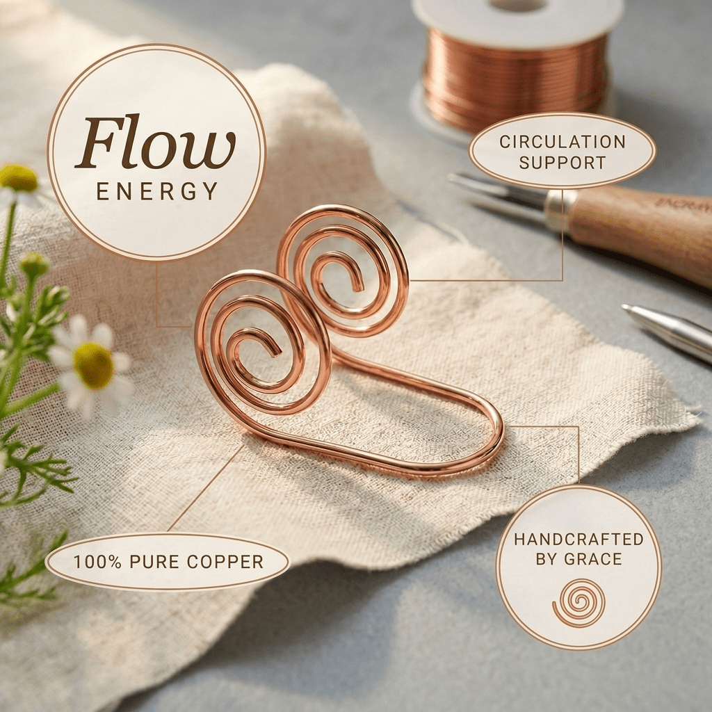 Flow Copper Hand Spiral