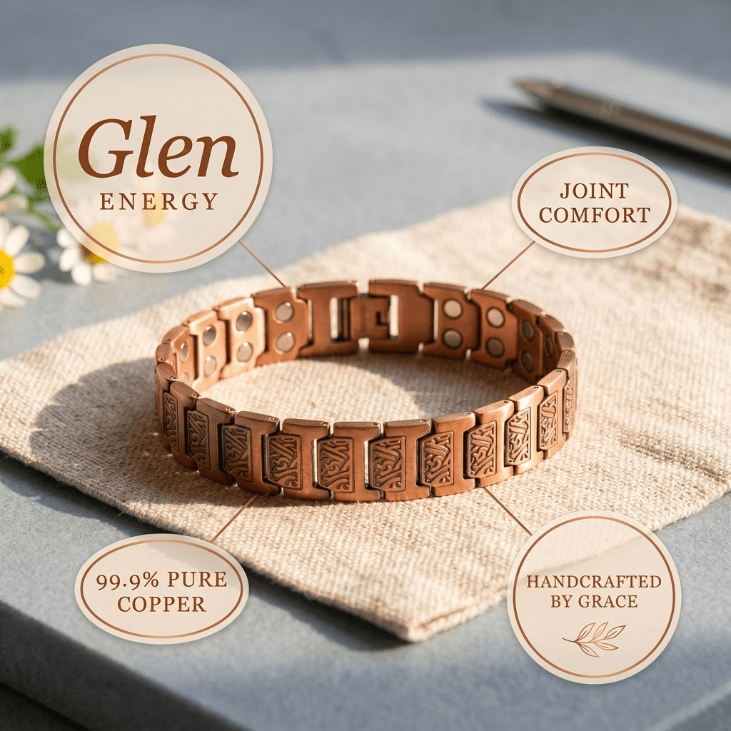 Glen Men's Copper Bracelet