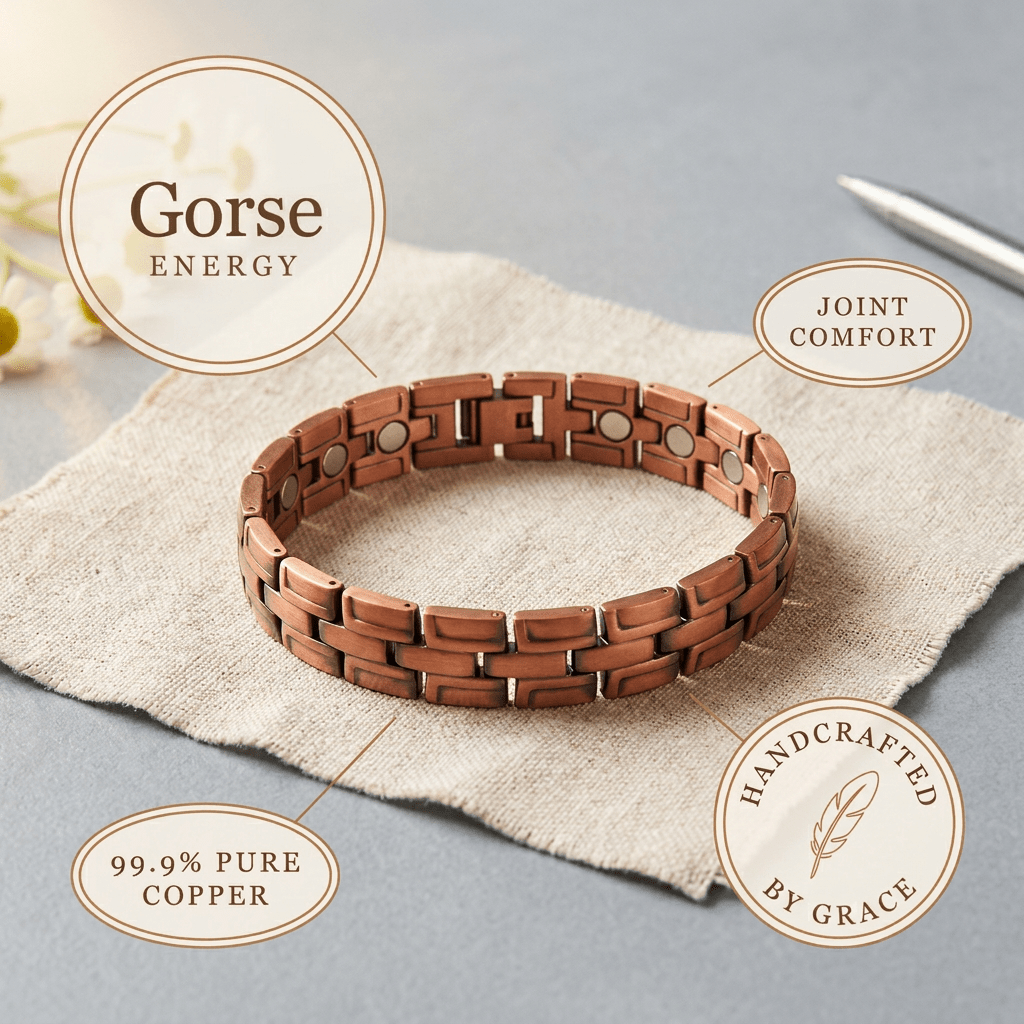 Gorse Men's Copper Bracelet