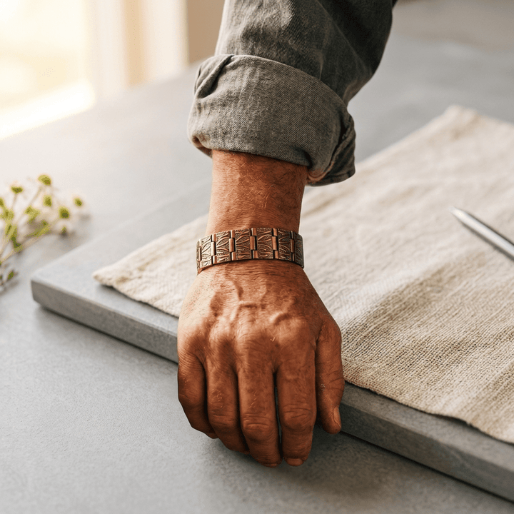 Grit Men's Copper Bracelet