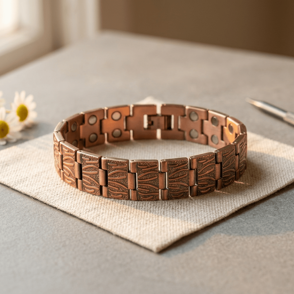Grit Men's Copper Bracelet