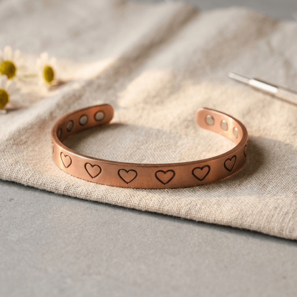 Hearth Copper Bracelet
