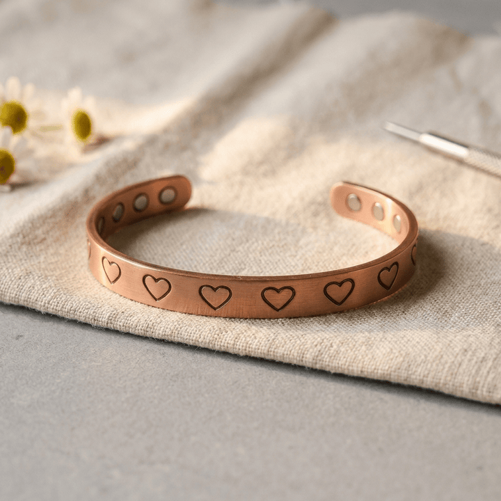 Hearth Copper Bracelet