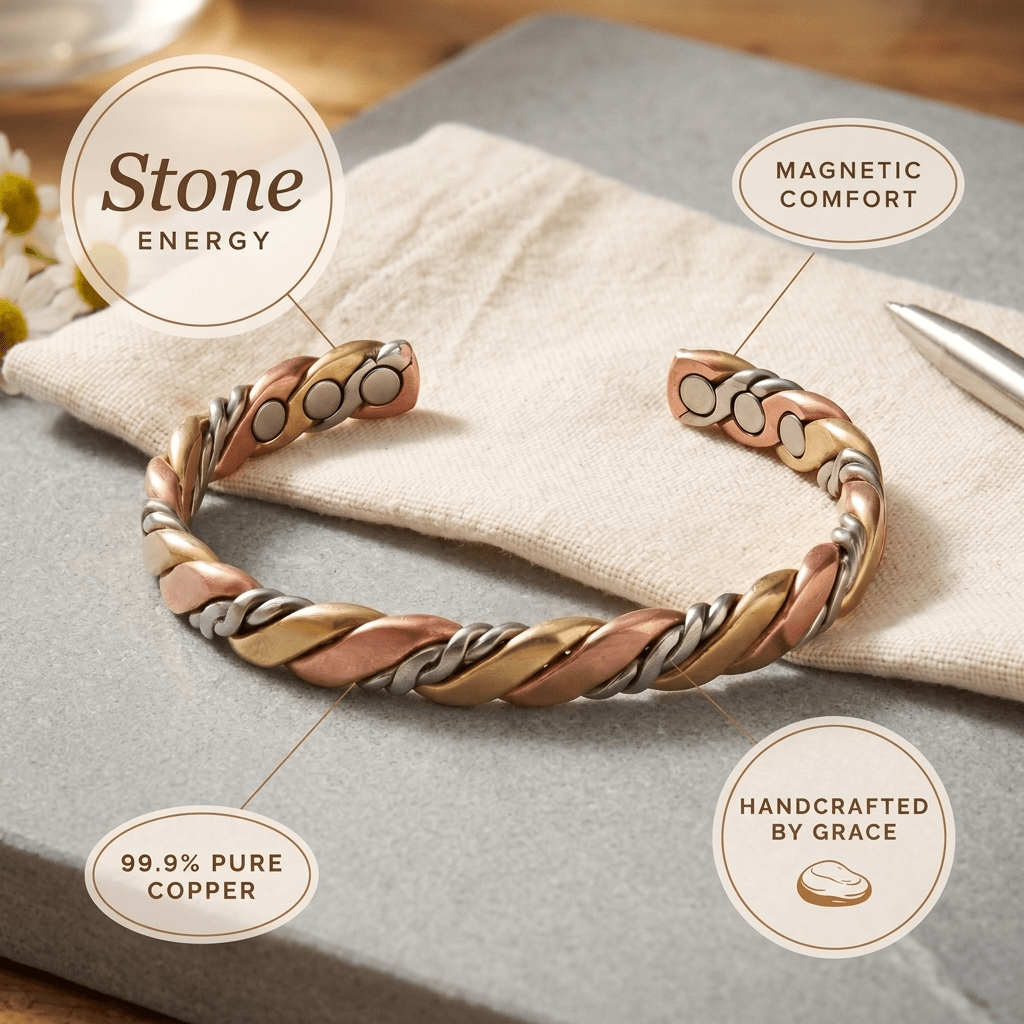 Jade Copper Bracelet