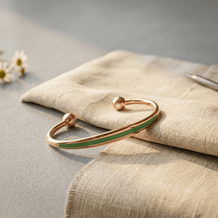 Jade Copper Bracelet
