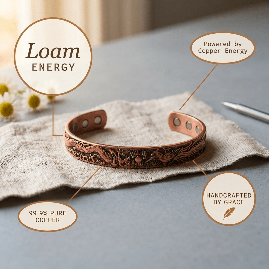 Loam Copper Bracelet