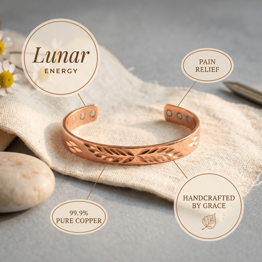 Lunar Copper Bracelet