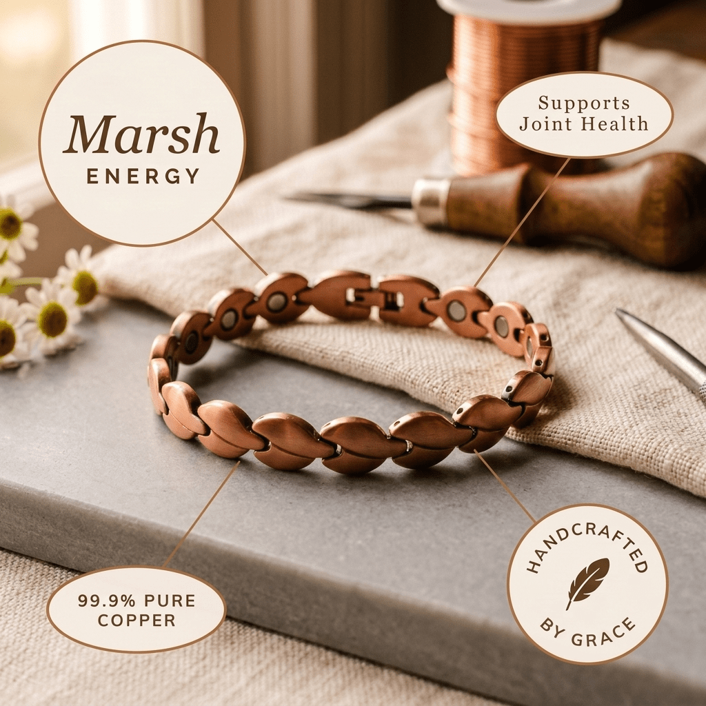 Marsh Copper Anklet