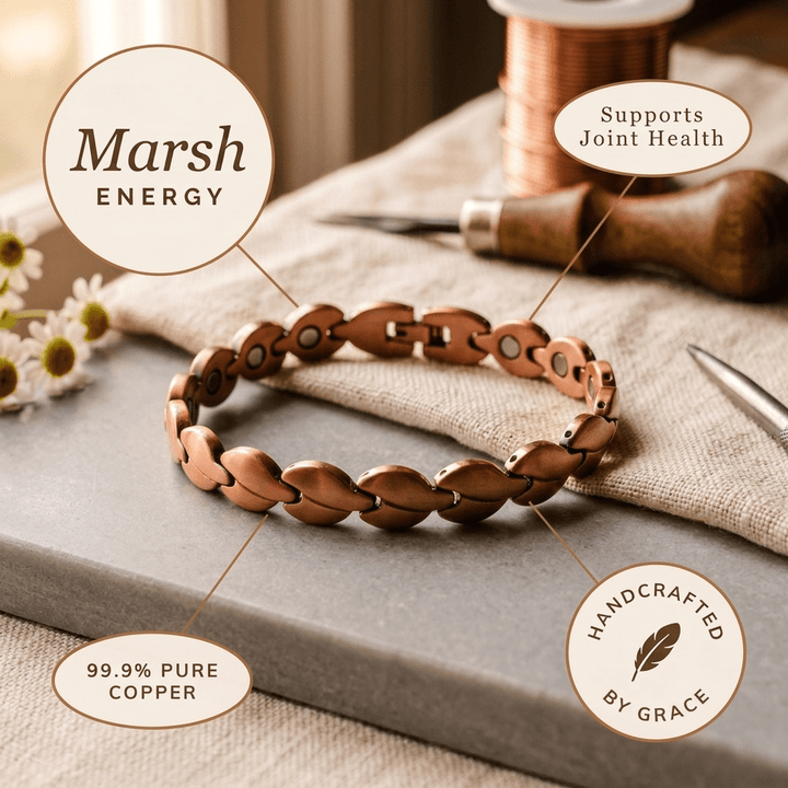 Marsh Copper Anklet