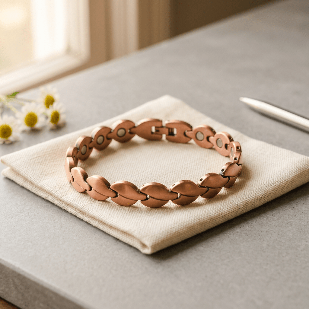 Marsh Copper Anklet