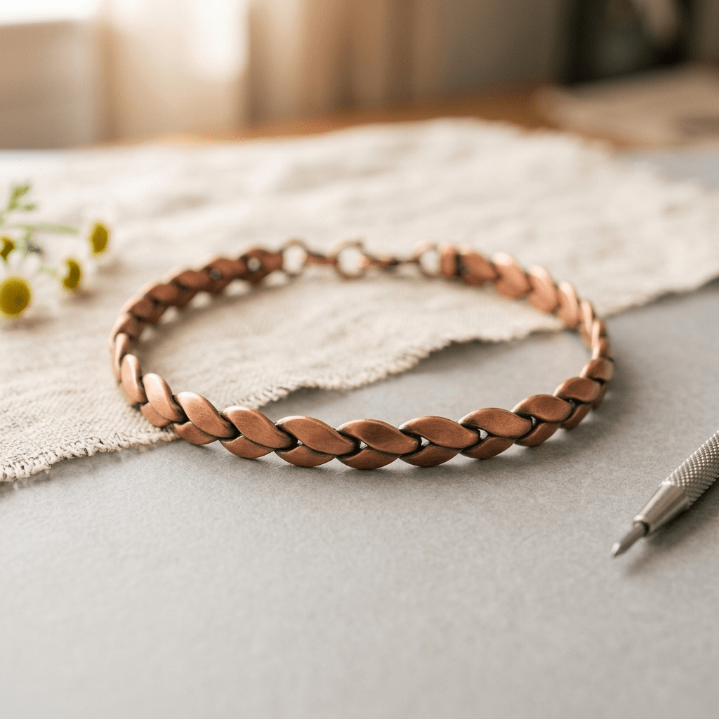 Marsh Copper Anklet