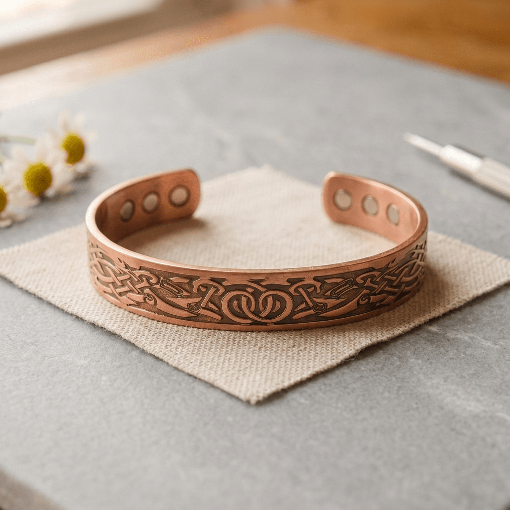Moss Copper Bracelet