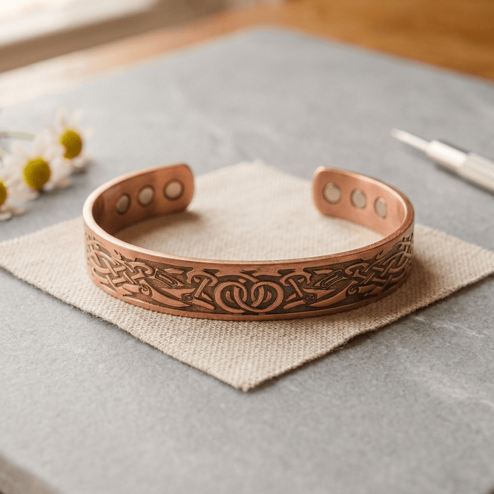Moss Copper Bracelet