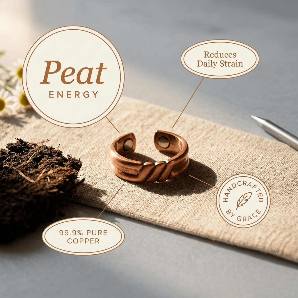 Grace's Peat Copper Ring
