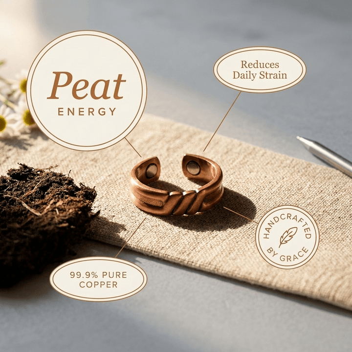 Grace's Peat Copper Ring