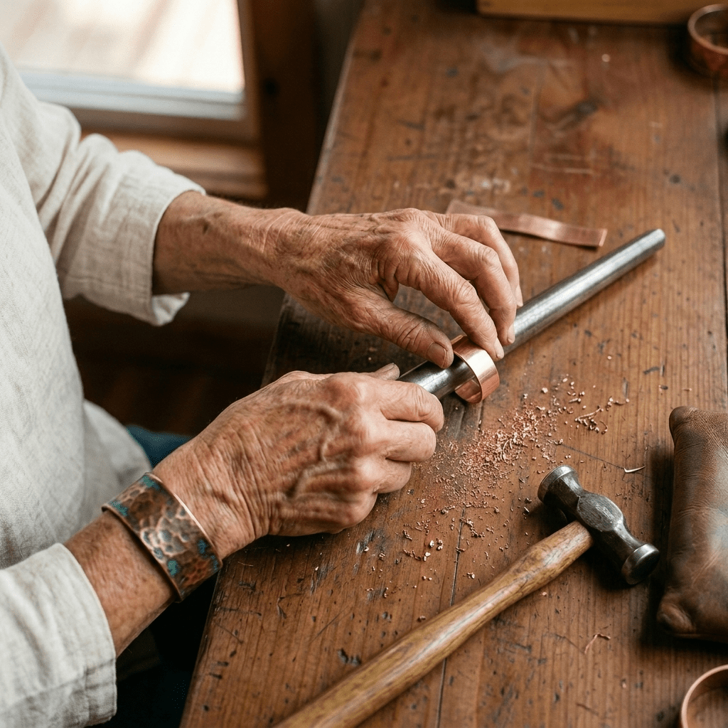 Grace's Peat Copper Ring
