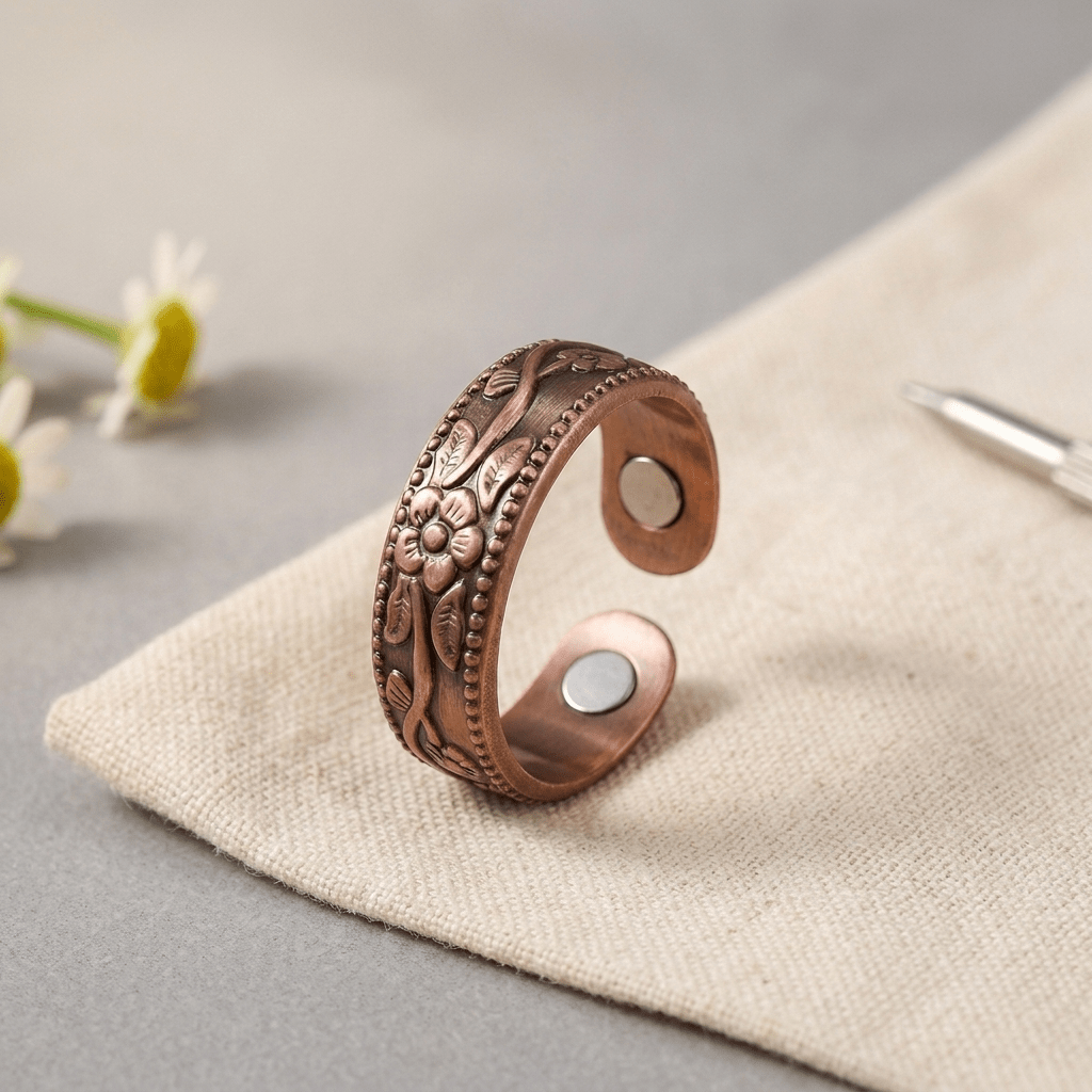 Petal Copper Ring