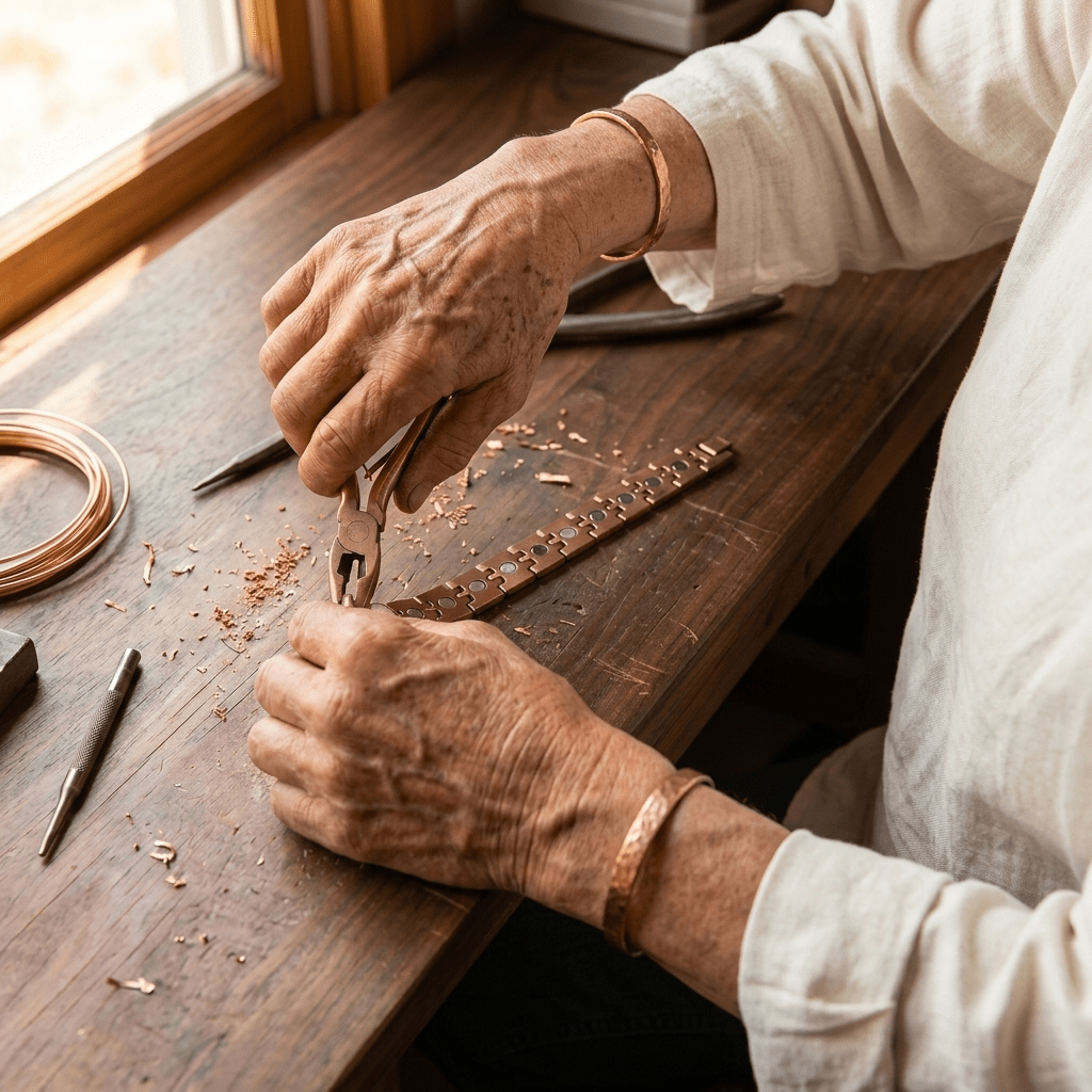 Pike Men's Copper Bracelet