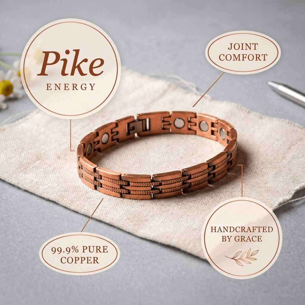 Pike Men's Copper Bracelet