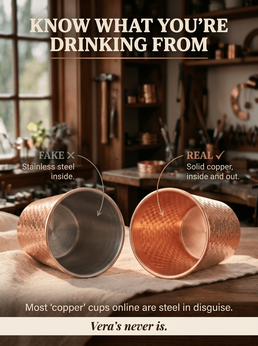 Pure Copper Cup