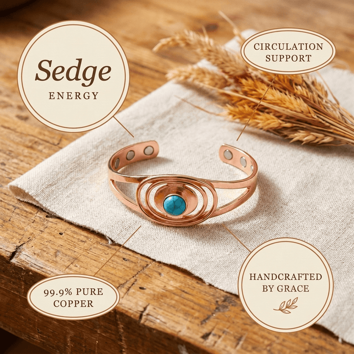 Sedge Copper Bracelet