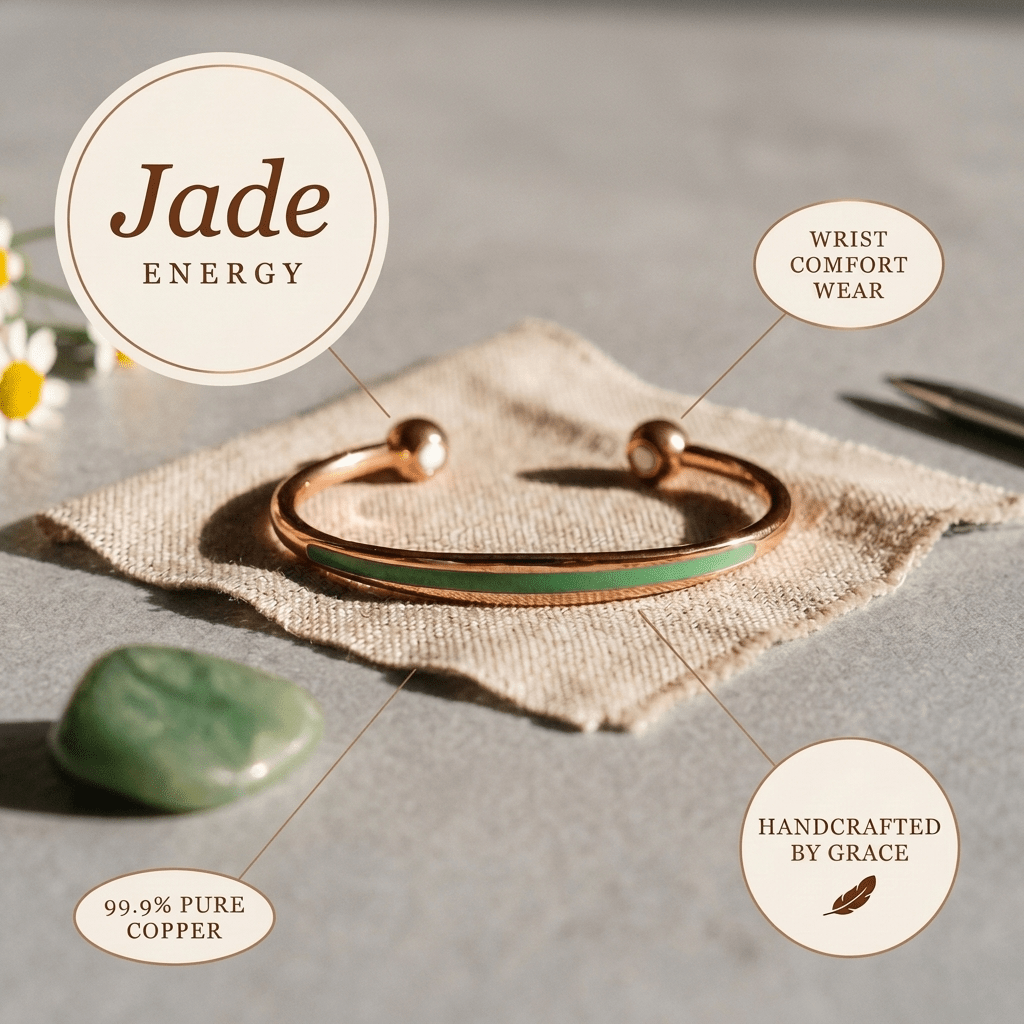 Stone Copper Bracelet