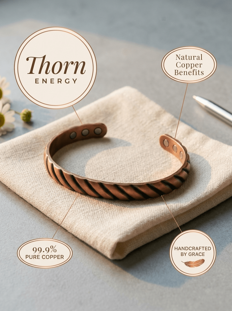 Thorn Copper Bracelet