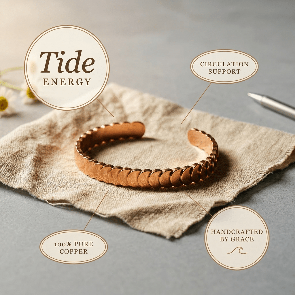Tide Copper Bracelet
