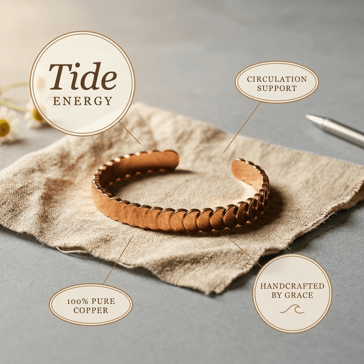 Tide Copper Bracelet