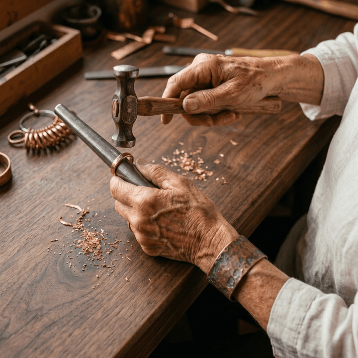 Tine Copper Ring